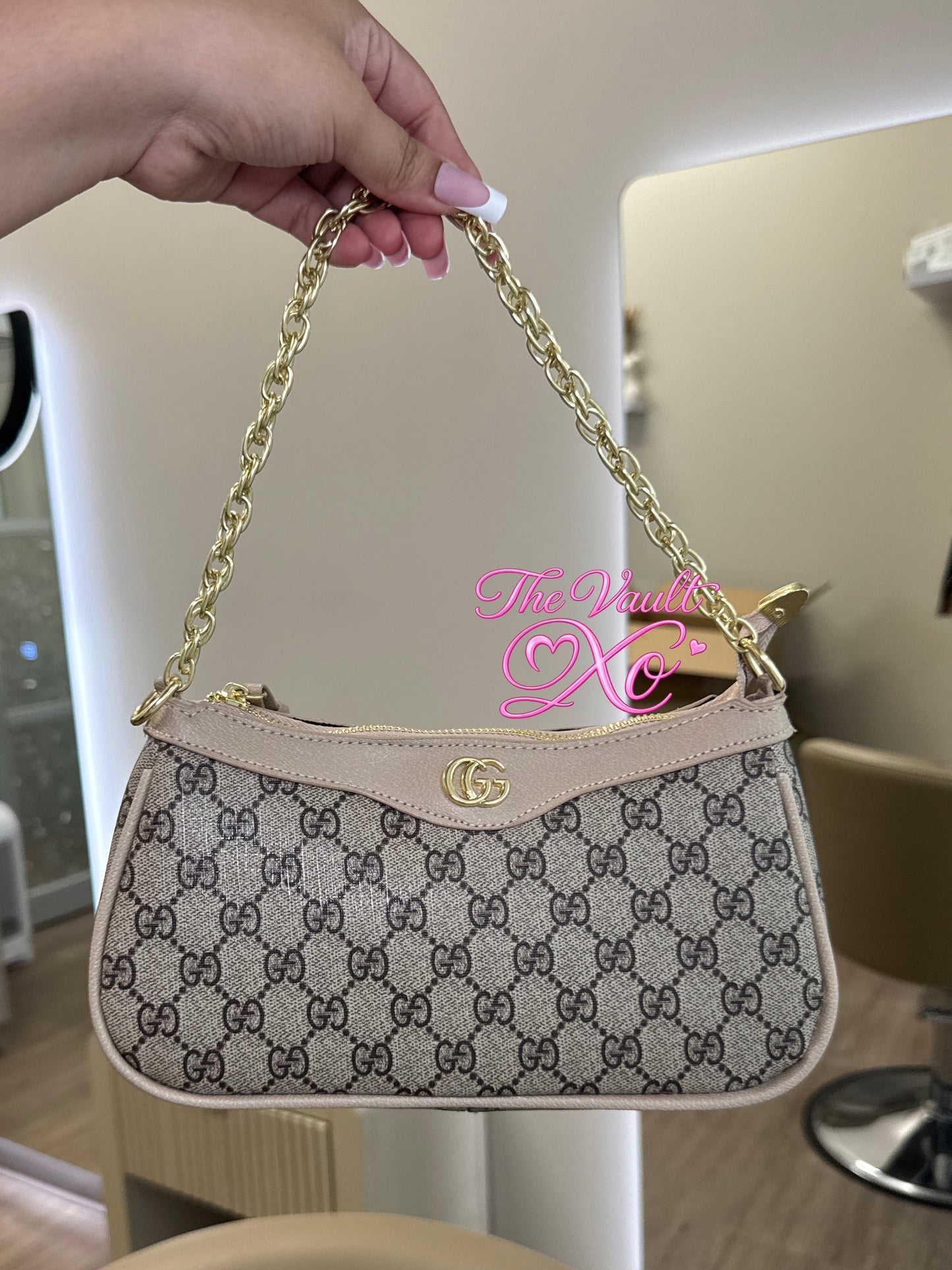 Beige GG bag