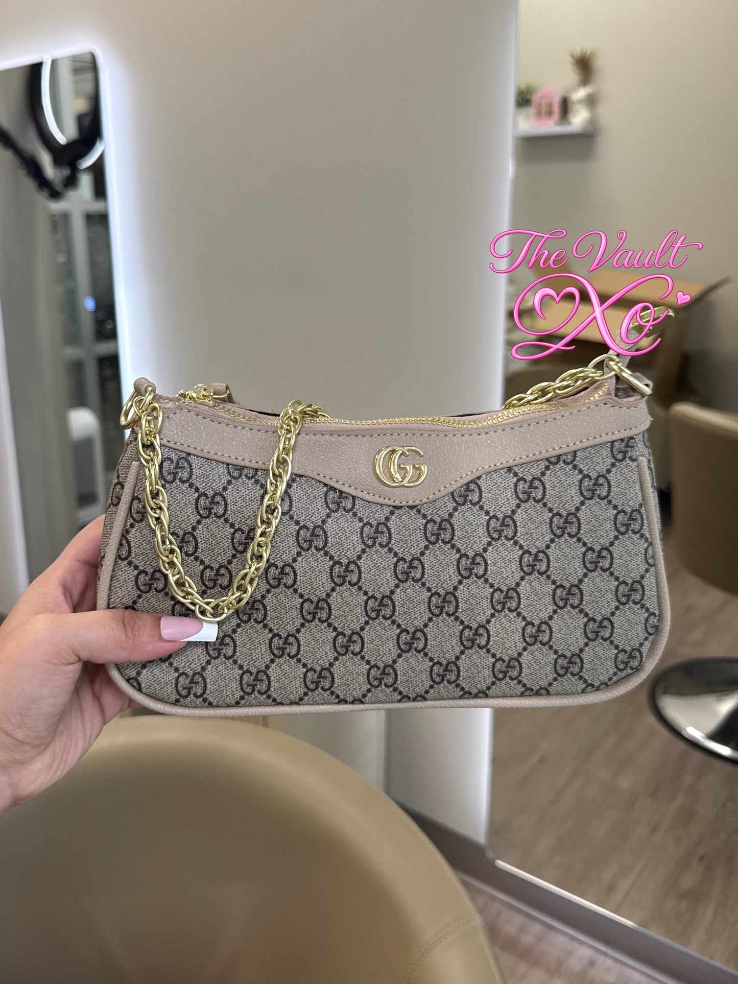 Beige GG bag