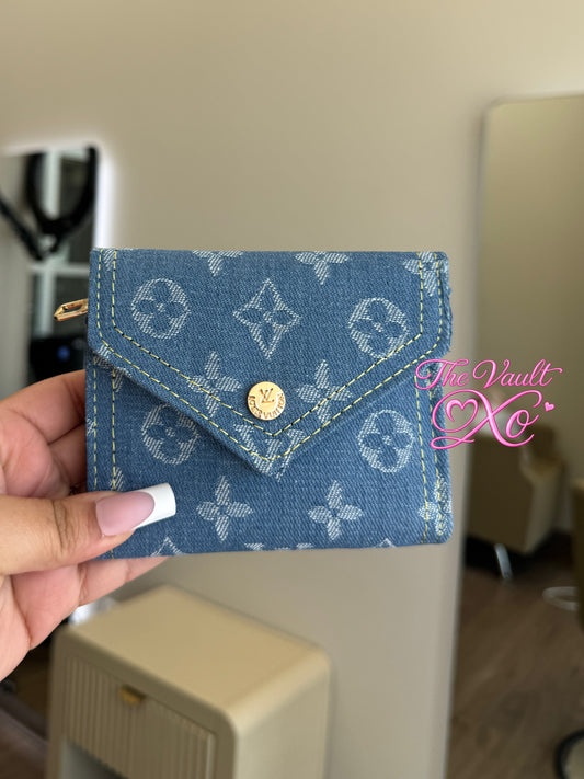 Light Denim Wallet